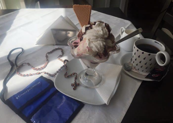 Croatian ice Cream on Medjugorje pilgrimage