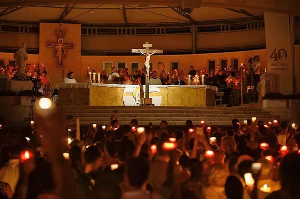 medjugorje at night