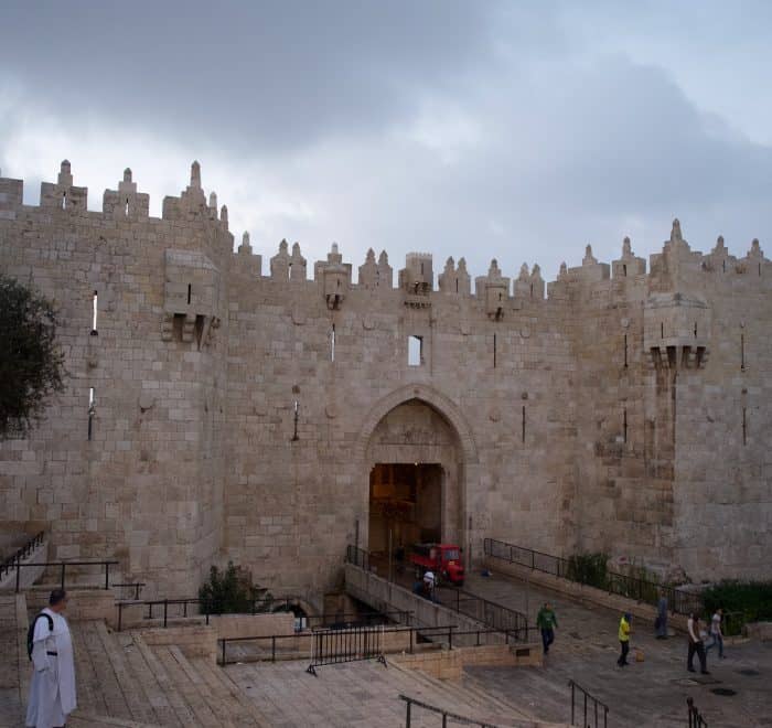 jerusalem Damascus gate holy land pilgrimage tour