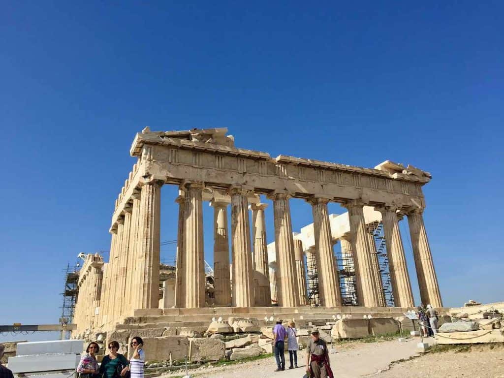 Acropolis Parthenon Greece pilgrimage tour paul