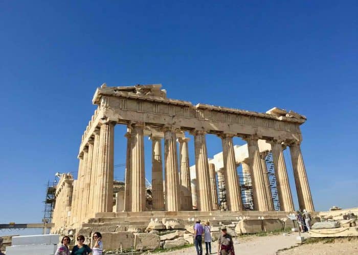 Acropolis Parthenon Greece pilgrimage tour paul