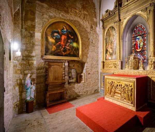 chapel of st. anne rocamadour france pilgrimage tour