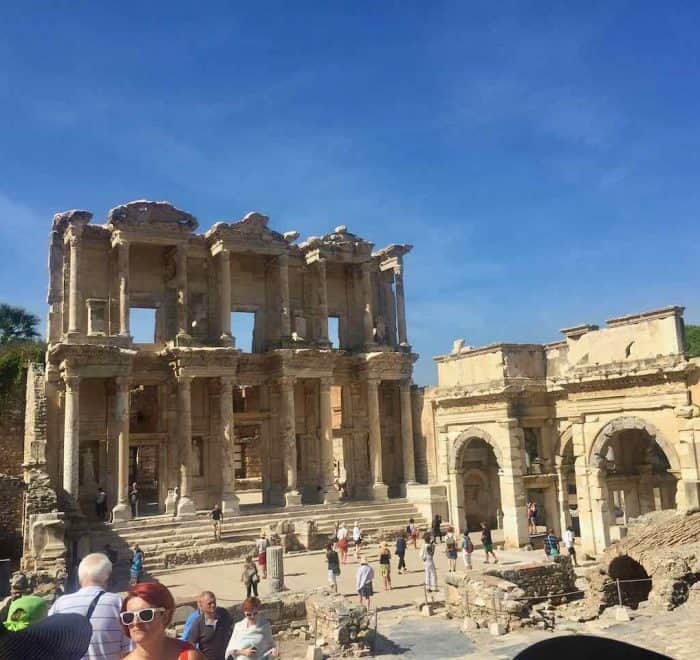 Ephesus library greece pilgrimage st. paul