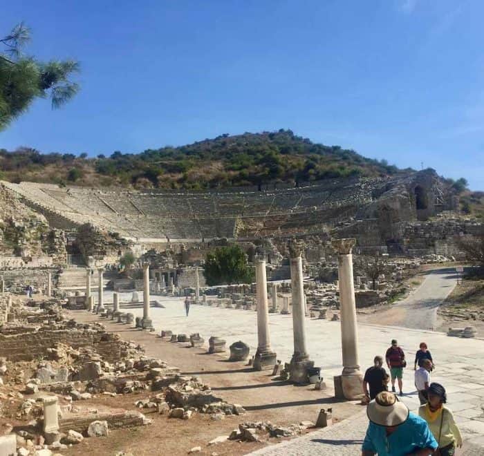 Ephesus theater greece st paul pilgrimage tour