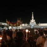 Fatima night procession on pilgrimage