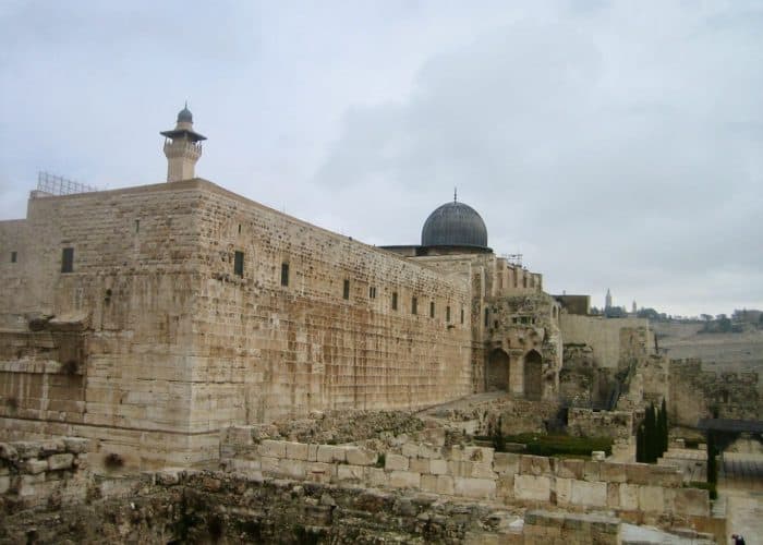 Jerusalem wall on holy land pilgrimage tour