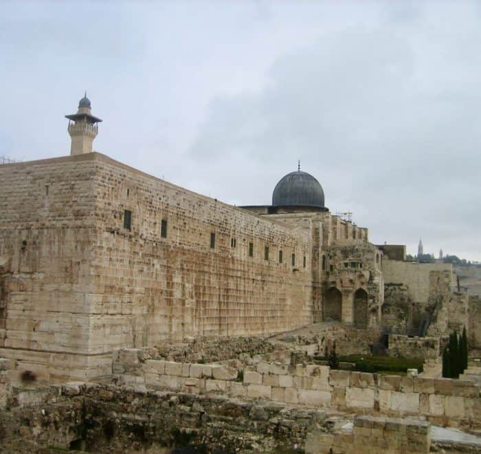 Jerusalem wall on holy land pilgrimage tour