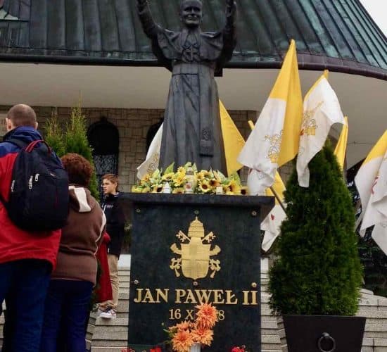John Paul lI statue Poland