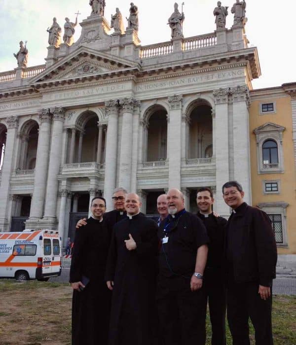 St John Lateran priests Rome pilgrimage