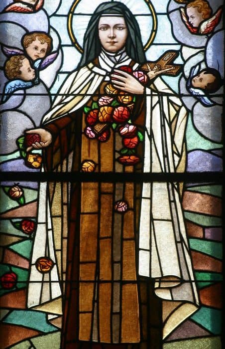 St Therese Lisieux glass france pilgrimage tour