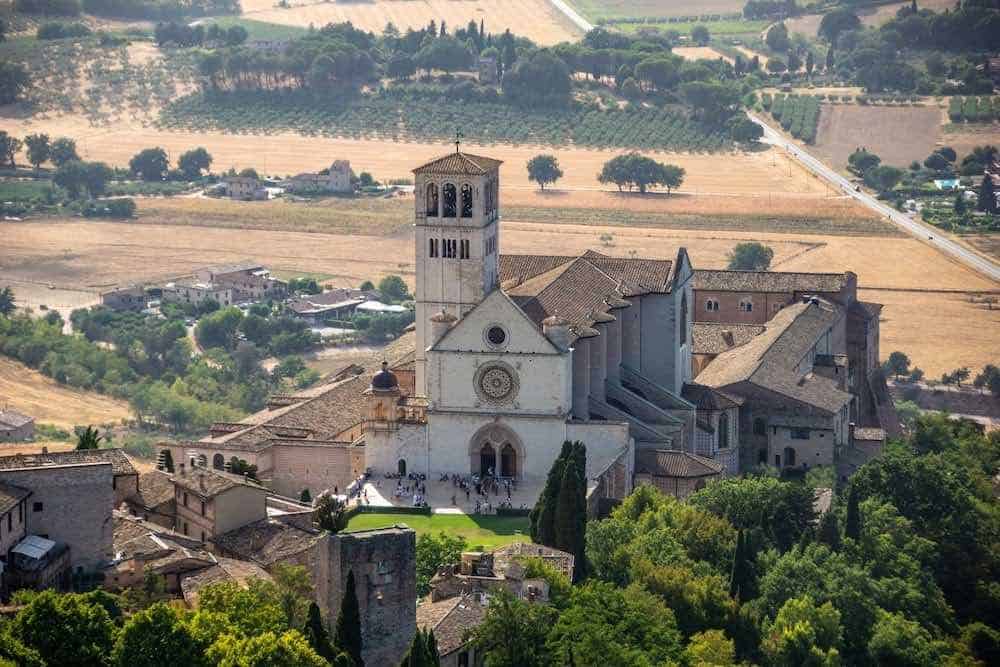basilica of st. francis assisi italy pilgrimage tour catholic journeys