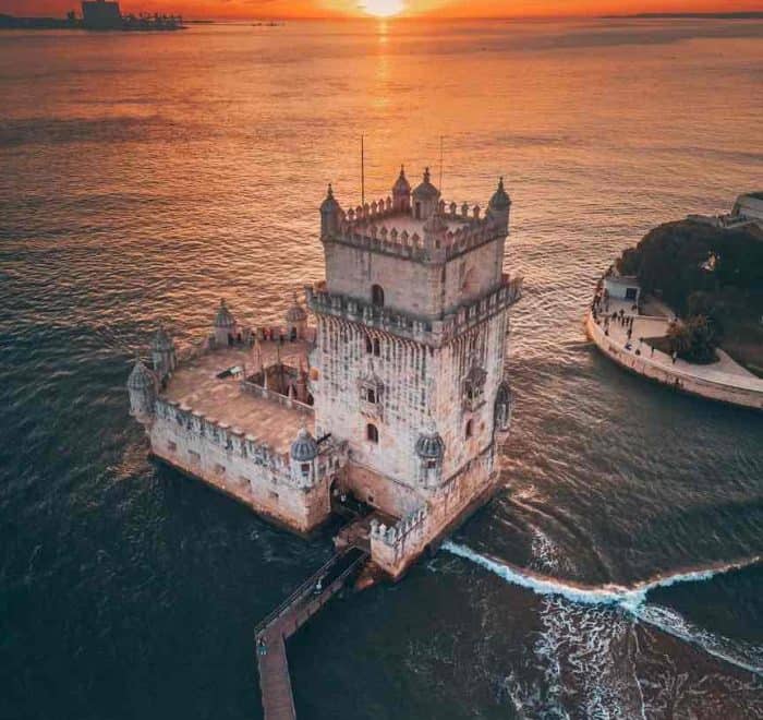 belem tower lisbon portubal pilgrimage tour