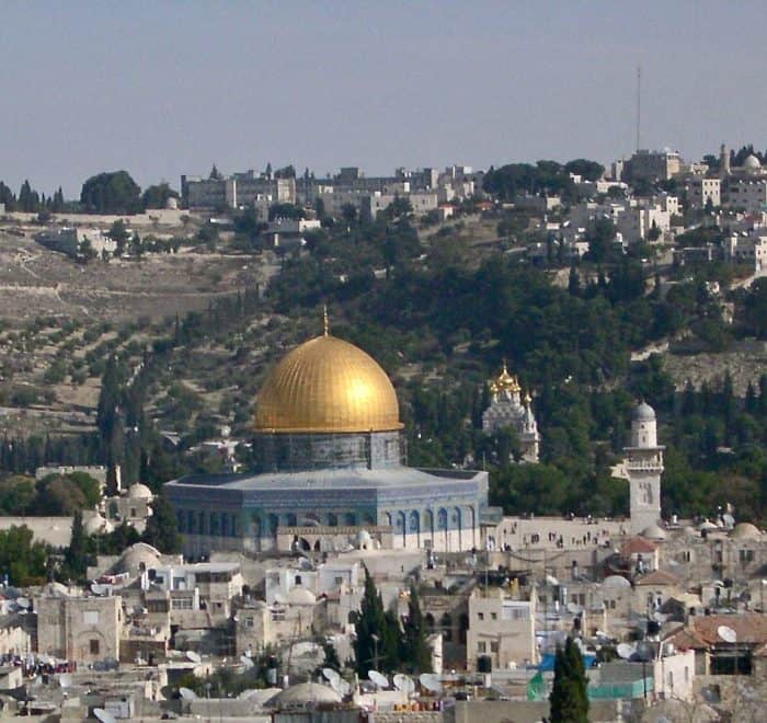 Dome of the rock jerusalem in Holy Land pilgrimage tour