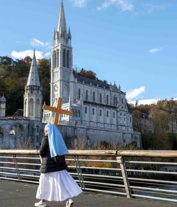 Lourdes with nun pilgrimage tour