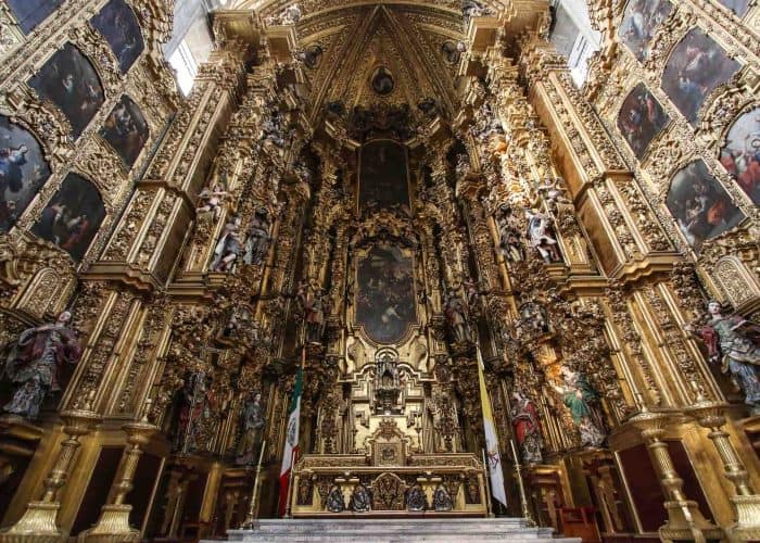 metropolitan cathedral mexico city high altar pilgrimage