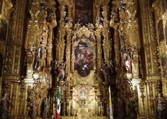 Metropolitan cathedral mexico pilgrimage inside