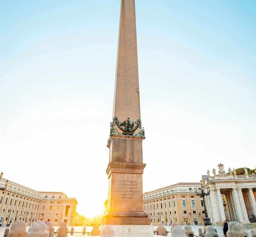 obelisk vatican rome italy pilgrimage tour