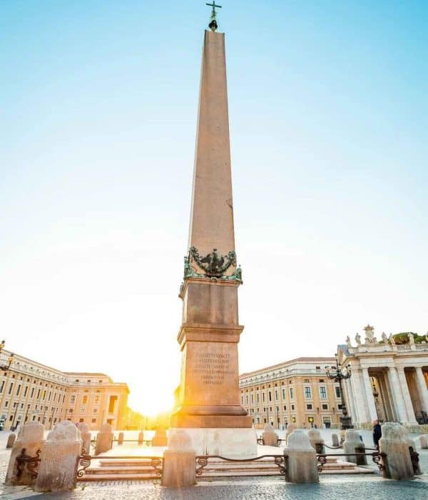 obelisk vatican rome italy pilgrimage tour