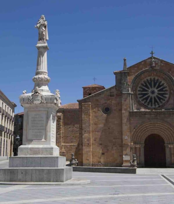plaza of saint teresa of avila spain