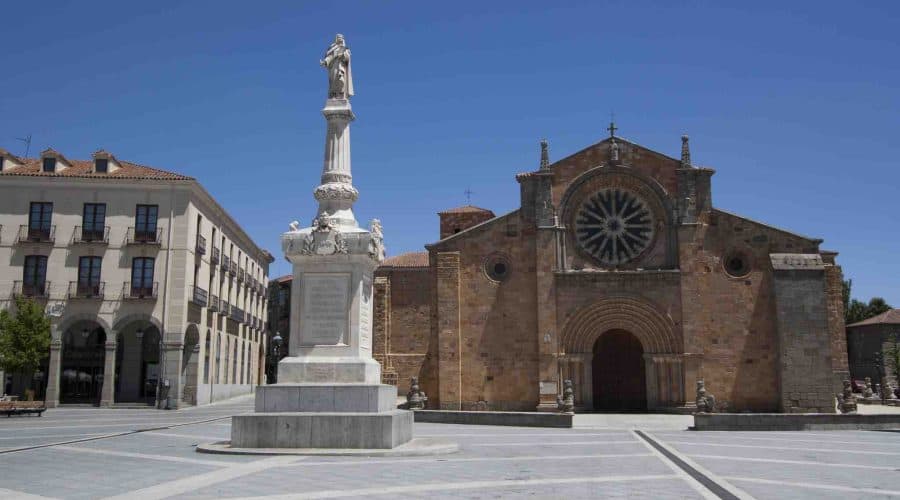 plaza of saint teresa of avila spain