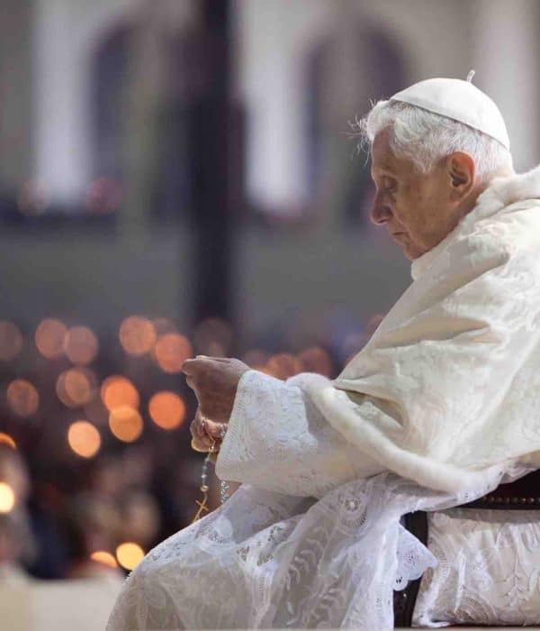 pope benedict at fatima portugal pilgrimage tour