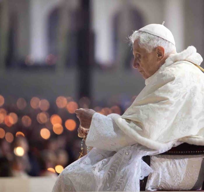 pope benedict at fatima portugal pilgrimage tour
