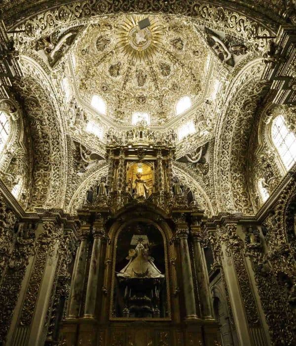 Dominican Rosary Chapel in Puebla pilgrimage tour