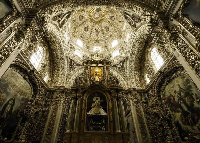 Dominican Rosary Chapel in Puebla pilgrimage tour