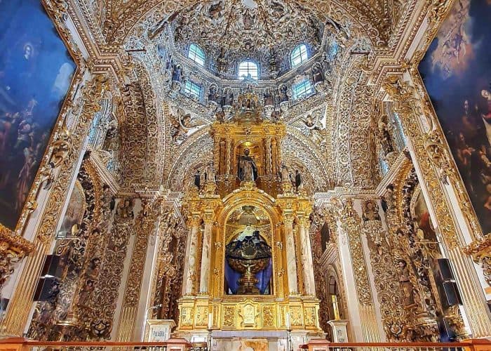 rosary chapel in puebla pilgrimage mexico