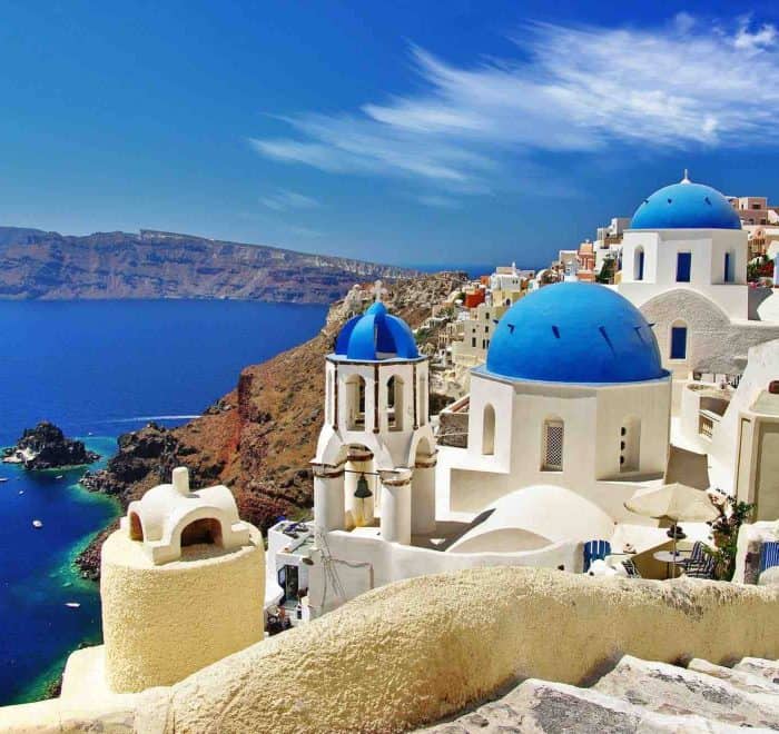 santorini greece pilgrimage tour