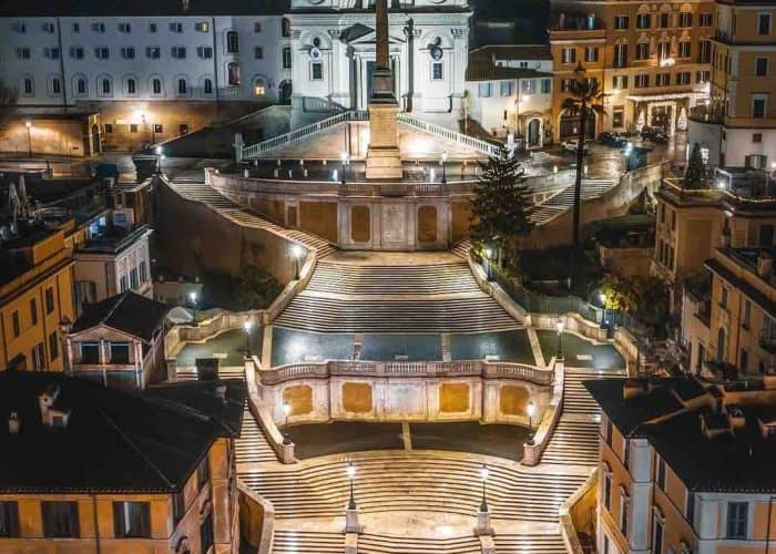 spanish steps rome italy pilgrimage tour