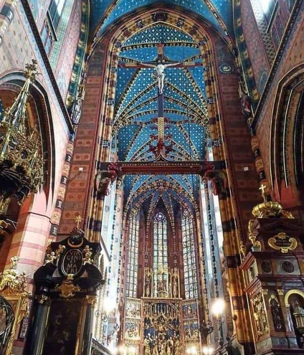 saint mary's basilica krakow poland divine mercy pilgrimage tour