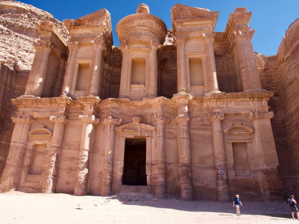 Petra-treasury-jordan-holy-land-pilgrimage-tour
