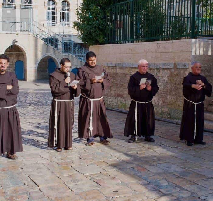 franciscans jerusalem pilgrimage Holy Land