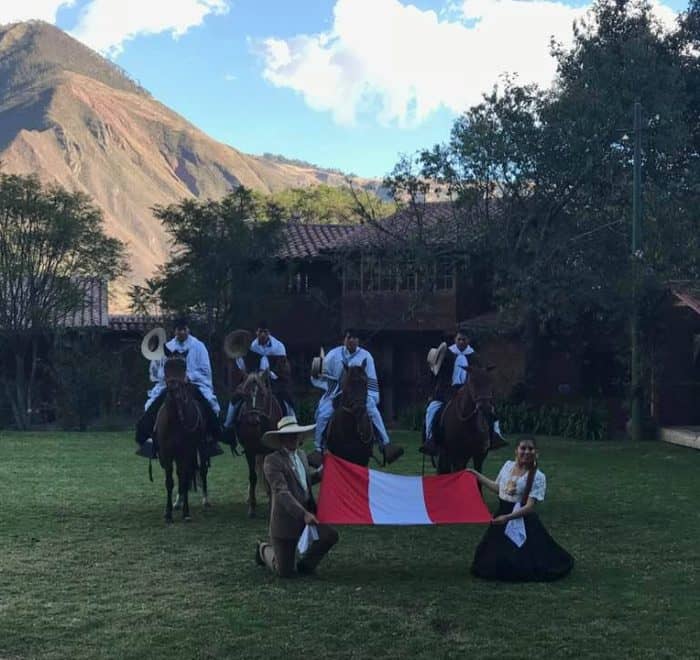hacienda horses in peru