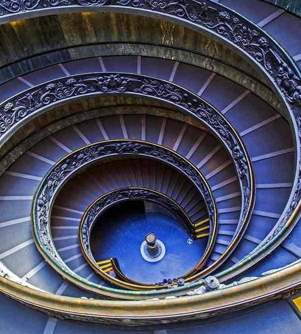 vatican museum staircase pilgrimage tour