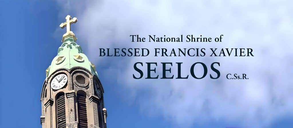 blessed seelos logo new orleans pilgrimage tour