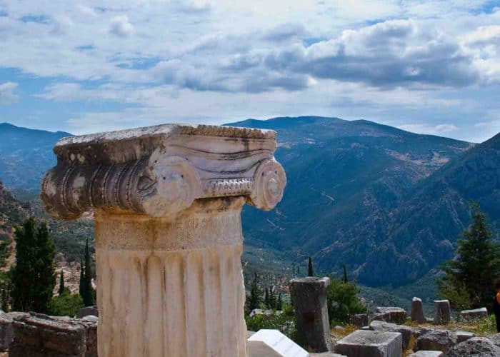 delphi greece food pilgrimage
