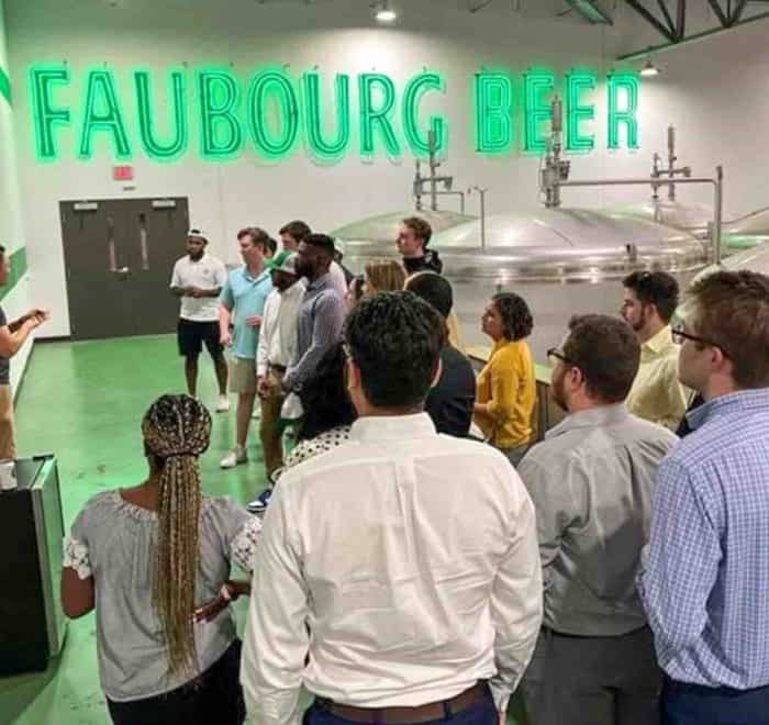 tour of Faubourg brewery new orleans