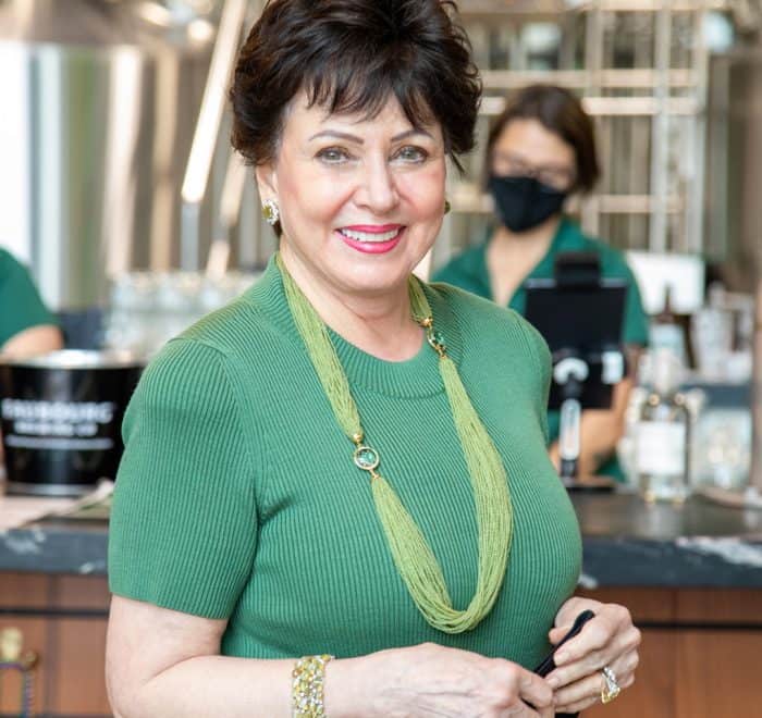 Gayle benson owner of Faubourg brewery