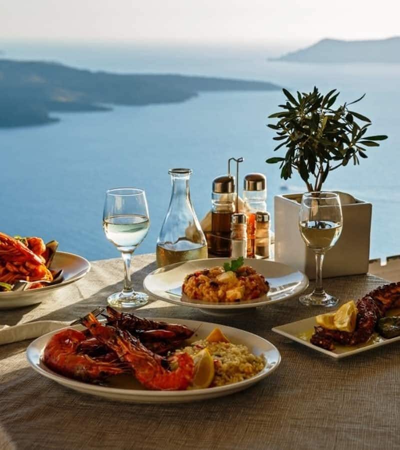 greek cuisine with a view pilgrimage tour