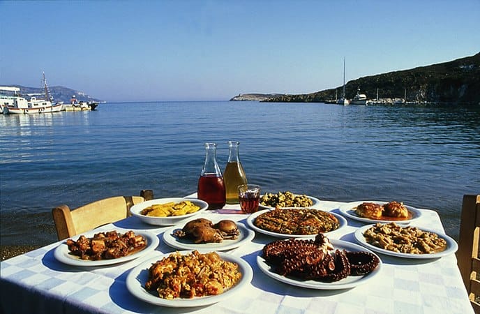 Greek dinner with a view food pilgrimage tour