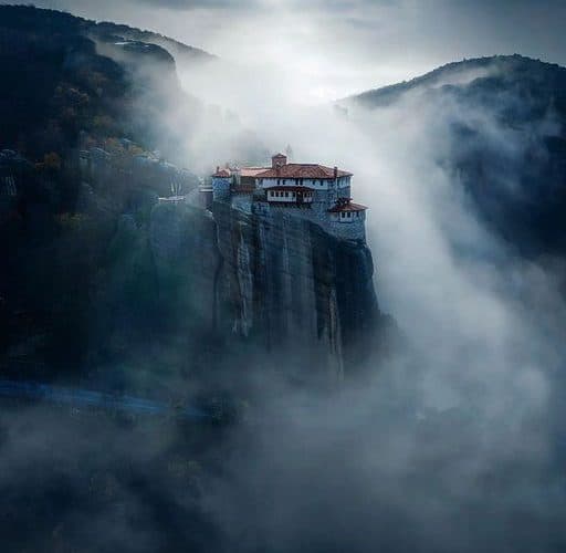 meteora monastery in greece food and faith pilgrimage tour