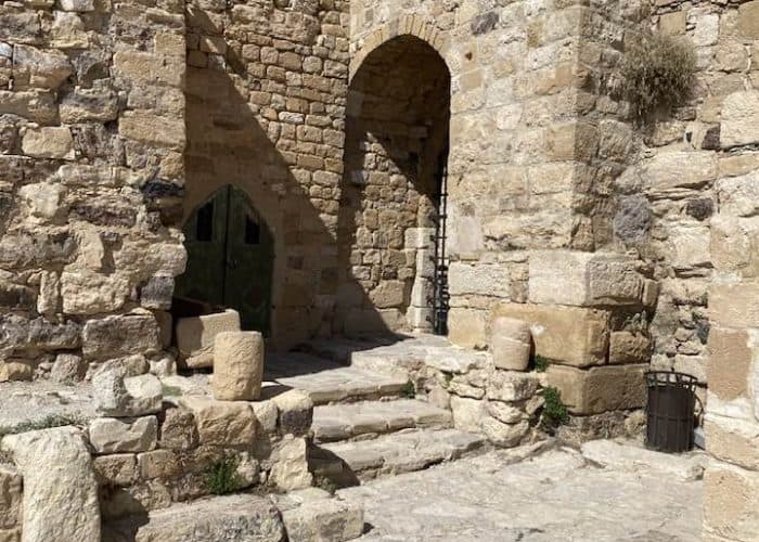 kerak crusader castle interior jordan pilgrimage