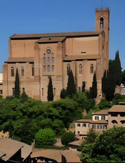 St. Dominic Basilica Siena Italy